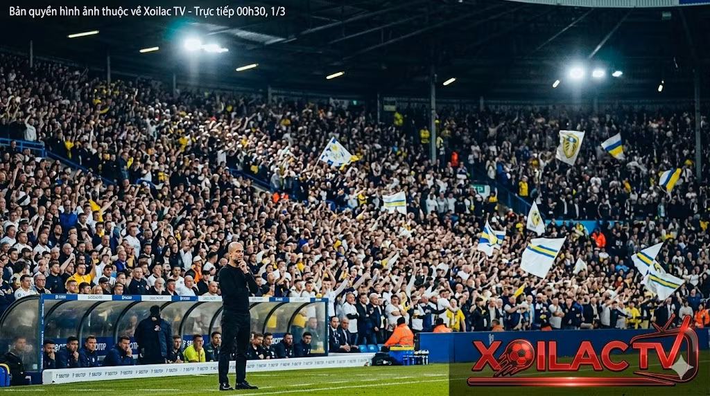 Hiểm địa Elland Road rực lửa trước trận Leeds vs Man City - Hình ảnh độc quyền Xoilac TV